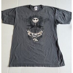 Skellington Graphic Tee - Black Short Sleeve Men’s Shirt